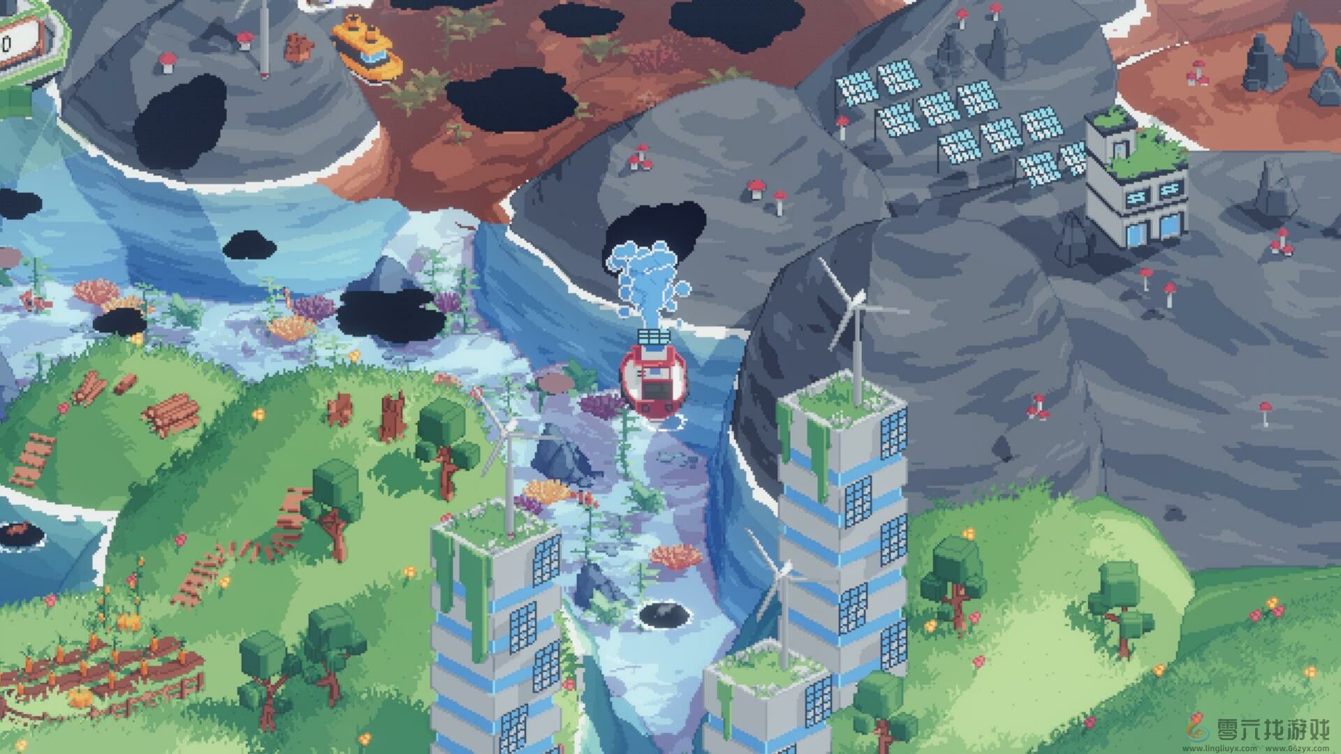 小清新风格休闲游戏《溢出》现已在Steam平台推出升级版试玩Demo(图6)