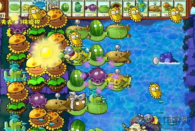 植物大战僵尸杂交版冒险第七十六关怎么过(图7) 植物大战僵尸杂交版冒险第七十六关怎么过(图7)