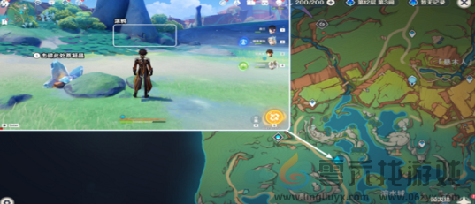 原神绘有涂鸦的裂石在哪(图4) 原神绘有涂鸦的裂石在哪(图4)