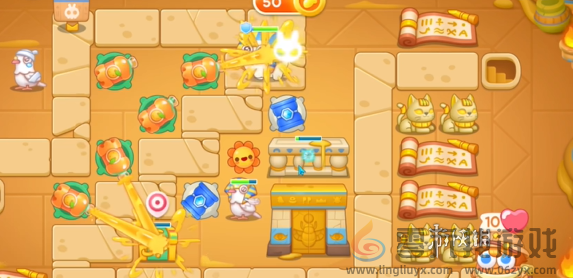 保卫萝卜4法老归来第一百一十九关怎么过(图4)