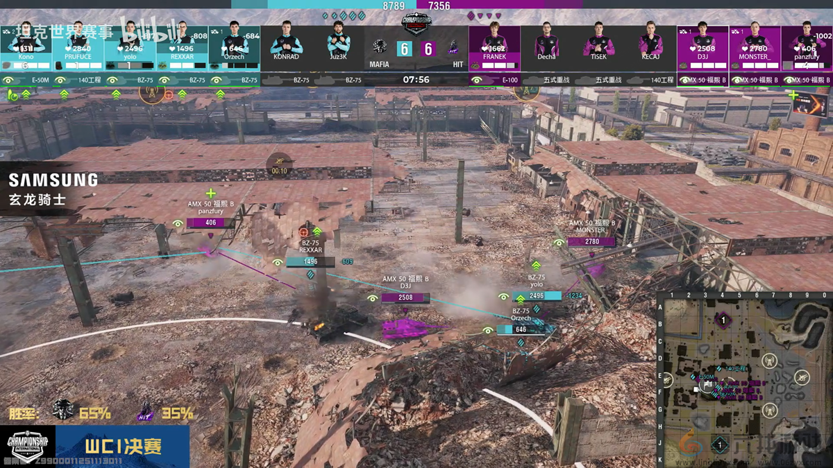 坦克世界新王登基！MAFIA鏖战七图，终结H&R卫冕之路勇夺2025WCI冠军(图5)